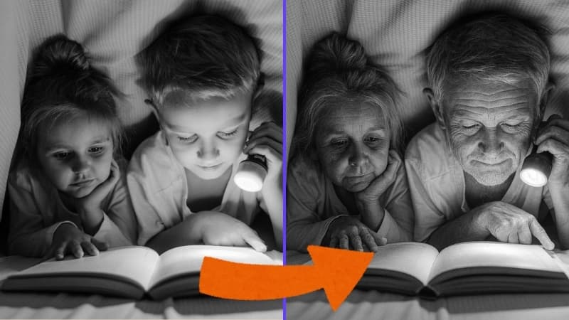 Avant / Après – Veillissement